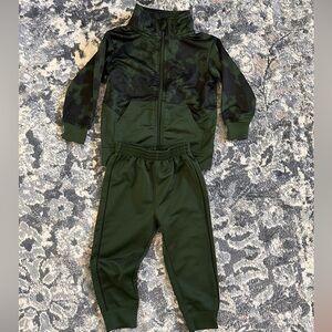 Toddler Green Camo Tracksuit